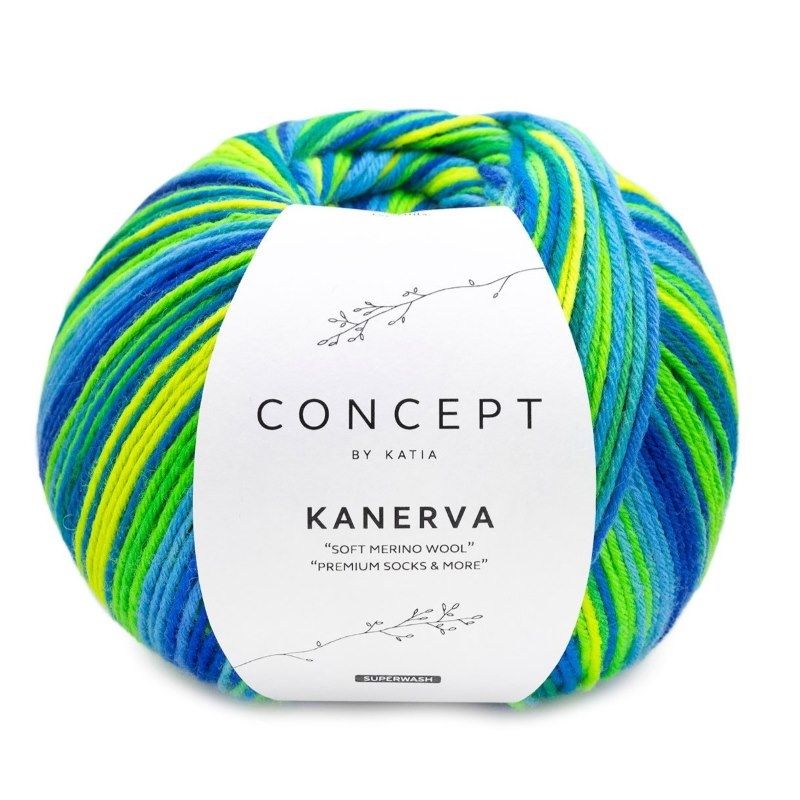 Kanerva - Neon Green Blue
