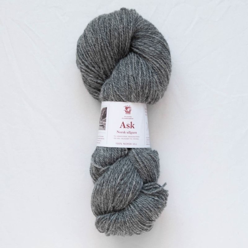 Ask - Melert mørk grå