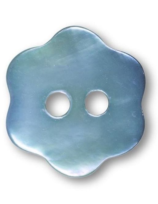 Hovedbilde Blomst (babyblå) - 11 mm