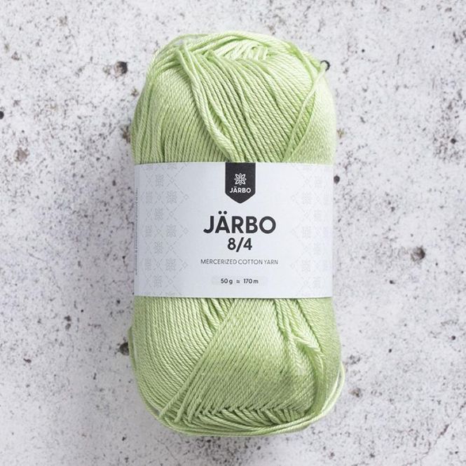 Hovedbilde Järbo 8/4 - pastell lime (50 gram)