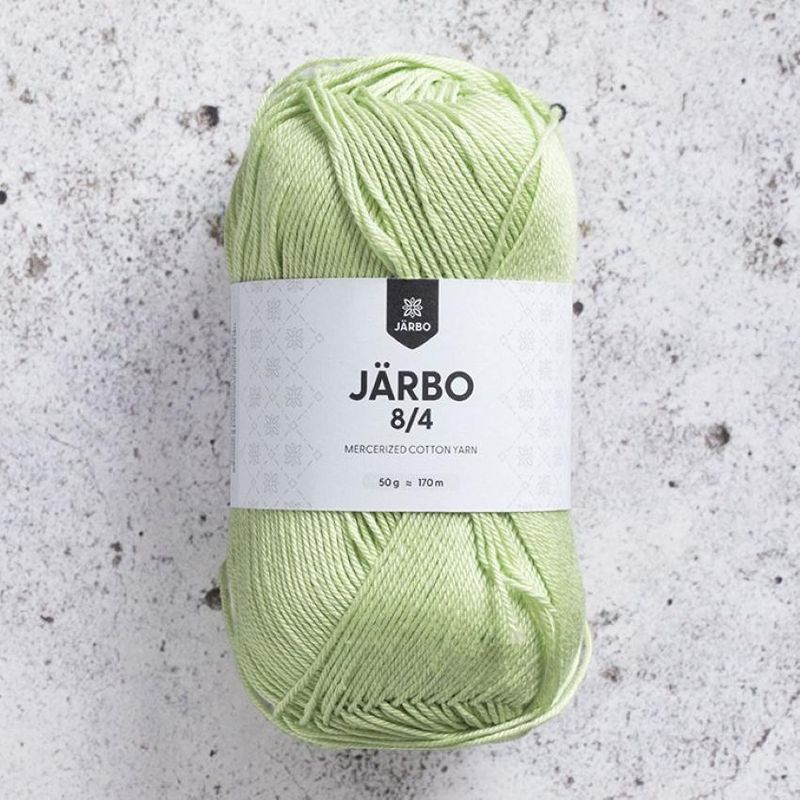 Järbo 8/4 - pastell lime (50 gram)