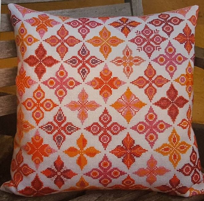 Hovedbilde Rutemønster, rød