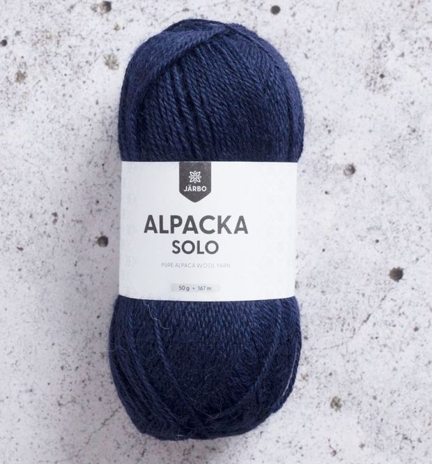 Hovedbilde Alpacka Solo - midnattsblå